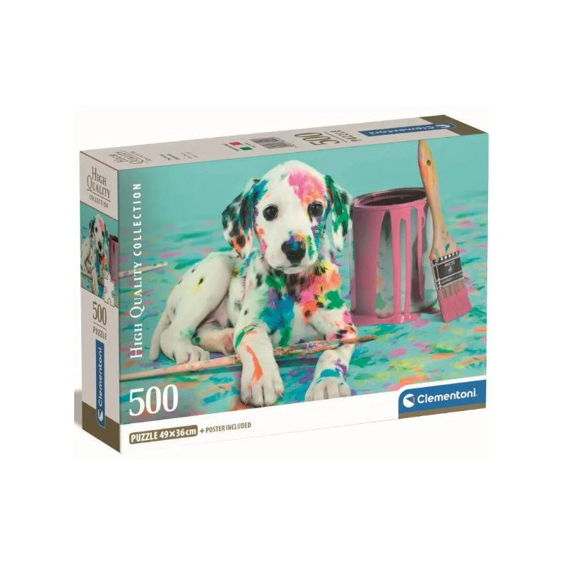 Puzzle 500 pièces - THE FUNNY DALMATIAN