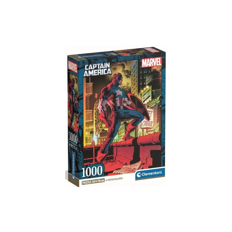 Puzzle 1000 pièces - Captain America