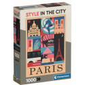Puzzles pour enfants - Puzzle 1000 pièces - Le style en ville : Paris - Livraison rapide Tunisie