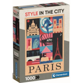 Puzzle 1000 pièces - Le style en ville : Paris