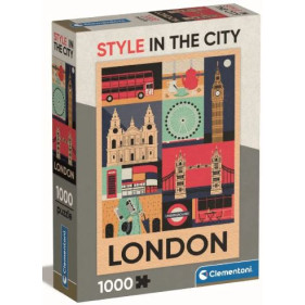 Puzzle 1000 pièces - Le style en ville : Londres