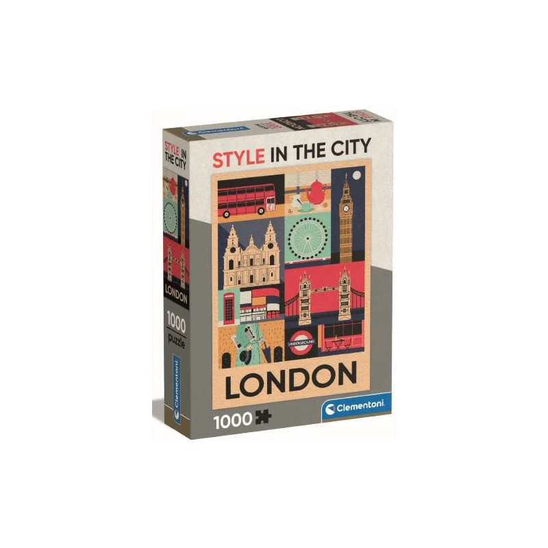 Puzzle 1000 pièces - Le style en ville : Londres