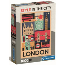 Puzzle 1000 pièces - Le style en ville : Londres