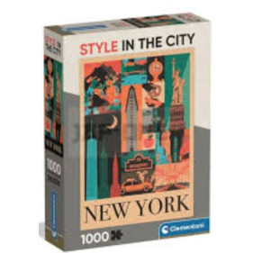 Puzzle 1000 pièces -  Le style en ville - New York