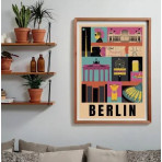 Puzzles pour enfants - Puzzle 1000 pièces - Le style en ville - Berlin - Livraison rapide Tunisie