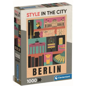 Puzzle 1000 pièces -  Le style en ville - Berlin