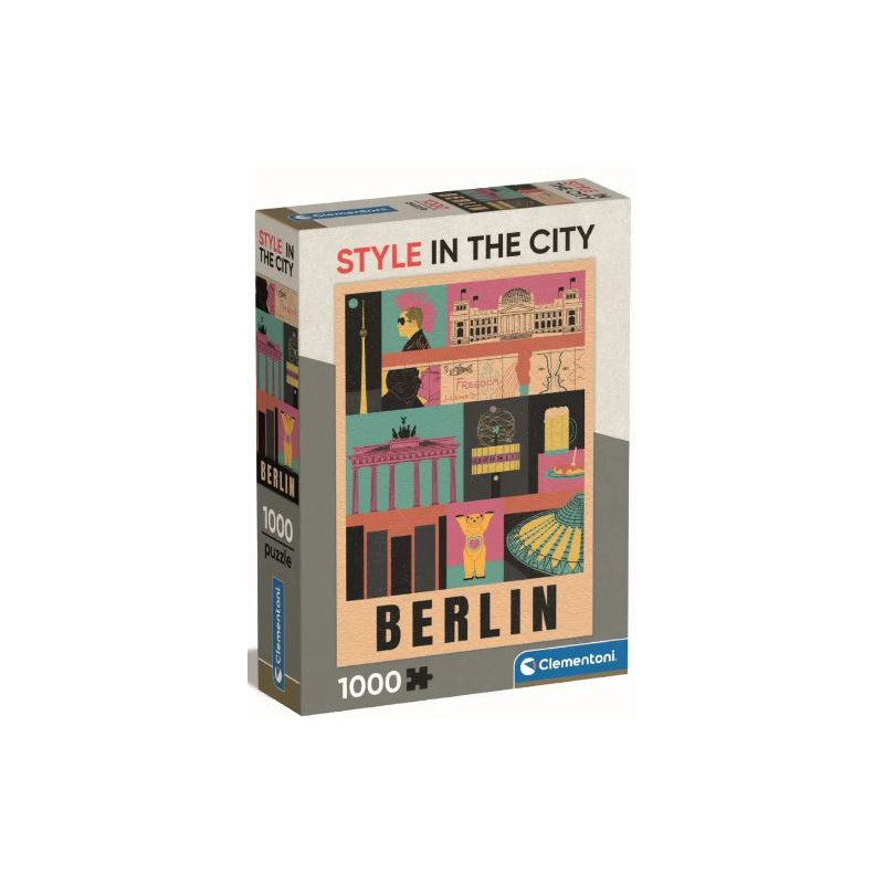 Puzzle 1000 pièces -  Le style en ville - Berlin