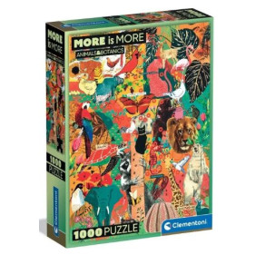 Puzzle 1000 pièces - More is more Animal & Botanics