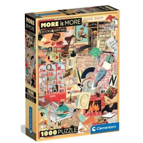 Puzzle 1000 pièces - More is more Books & Writing