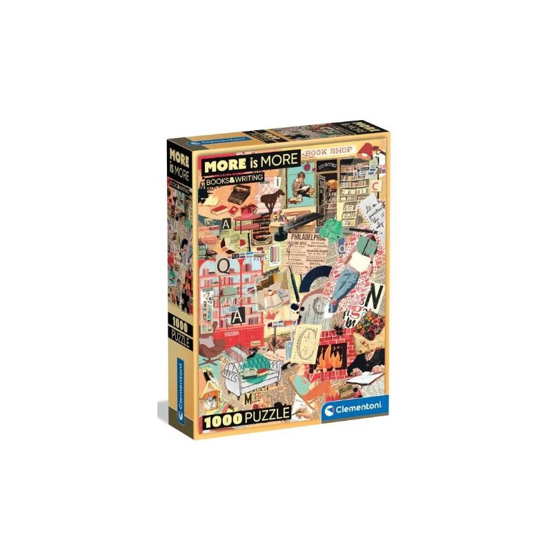 Puzzle 1000 pièces - More is more Books & Writing