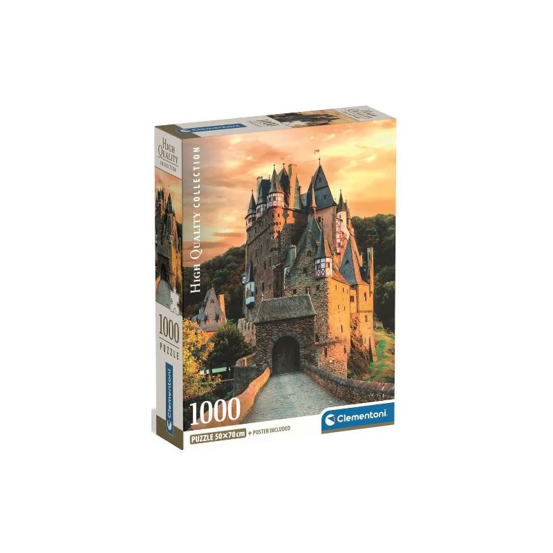Puzzle 1000 pièces - Golden Hour at Eltz Castle