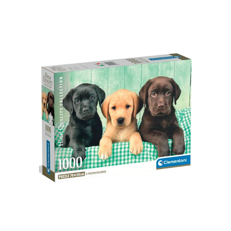 Puzzle 1000 pièces - Trois Labrador
