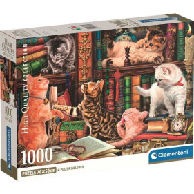 Puzzle 1000 pièces - Curious Whiskers