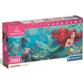 Puzzle 1000 pièces Panorama - La Petite Sirène