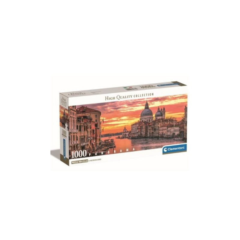 Puzzle 1000 pièces Panorama -  Le grand canal de Venise
