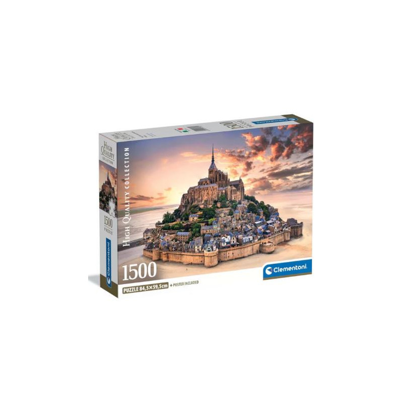 Puzzle 1500 pièces - Mont Saint Michel