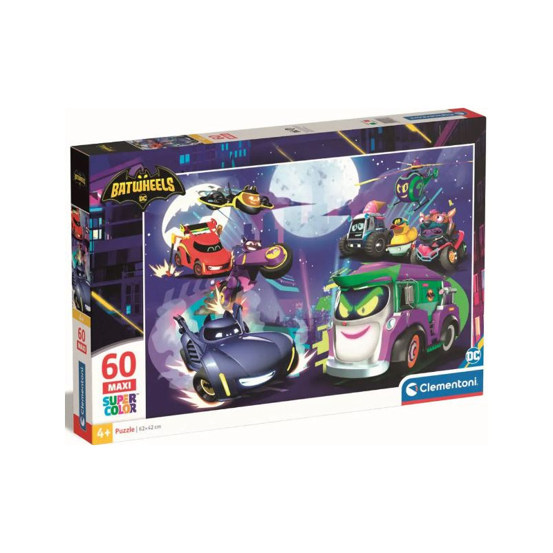 Puzzle Maxi : BATWHEELS - PUZZLE 60 PIECES MAXI