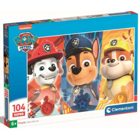 PAW PATROL 2 - PUZZLE 104 PIÈCES SUPER