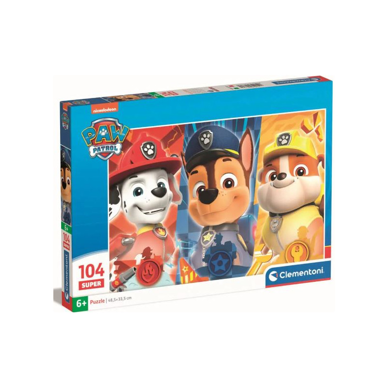 PAW PATROL 2 - PUZZLE 104 PIÈCES SUPER