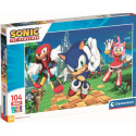 Puzzles pour enfants - Puzzle Maxi : SONIC - PUZZLE 104 PIÈCES MAXI - Livraison rapide Tunisie