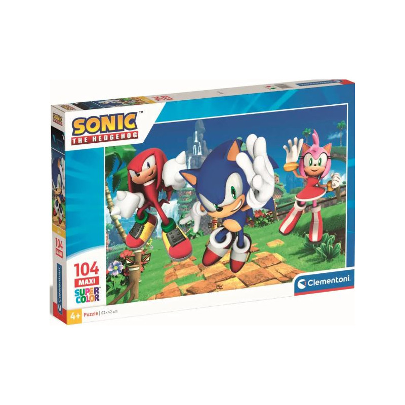 Puzzle Maxi : SONIC - PUZZLE 104 PIÈCES MAXI