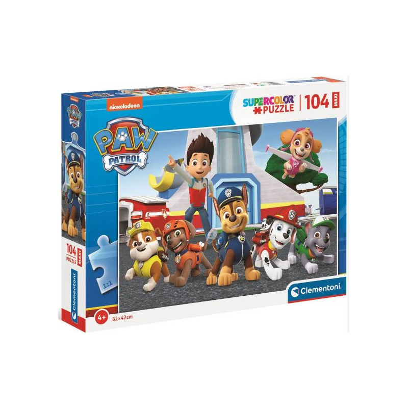 Puzzle Maxi : PAW PATROL - PUZZLE 104 PIECES MAXI