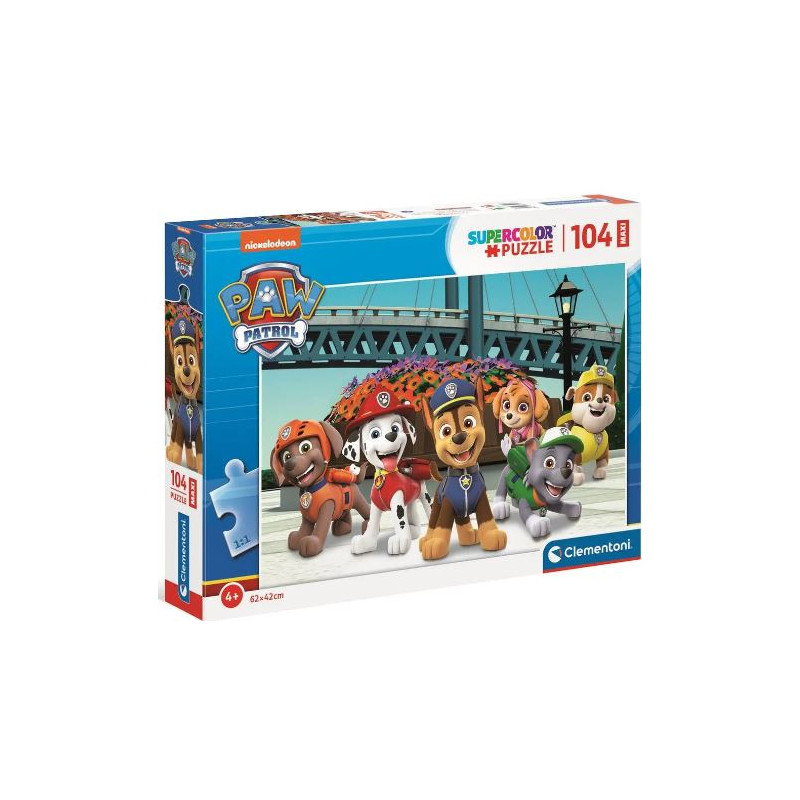 Puzzle Maxi : PAW PATROL - PUZZLE 104 PIÈCES MAXI