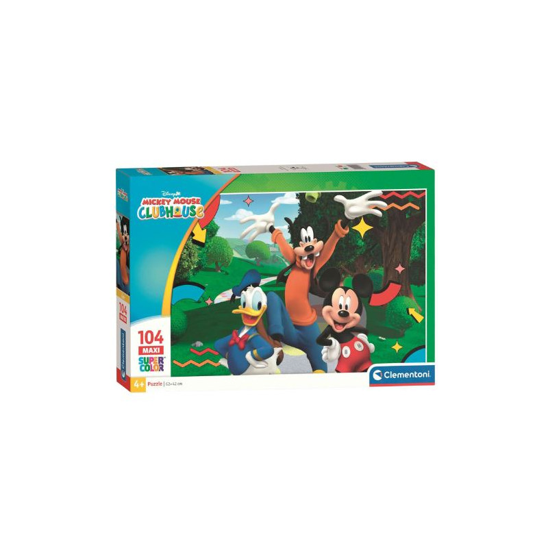 Puzzle Maxi : MICKEY MOUSE - PUZZLE 104 PIÈCES MAXI