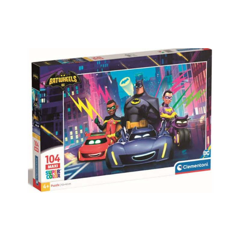 Puzzle Maxi : BATWHEELS - PUZZLE 104 PIÈCES MAXI