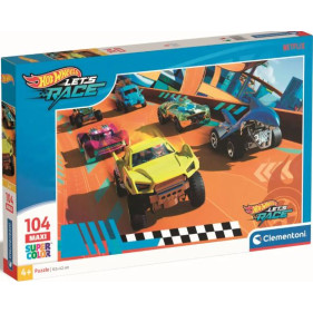 Puzzle Maxi : HOTWHEELS - PUZZLE 104 PIÈCES MAXI