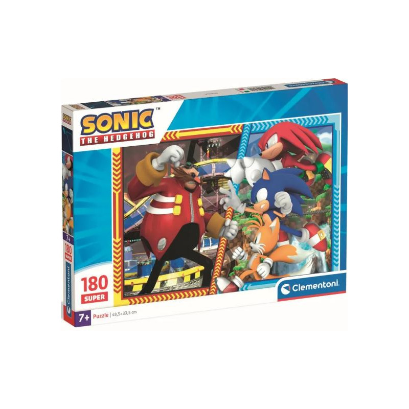 Puzzle Super 180pcs : SONIC - PUZZLE 180 PIÈCES SUPER