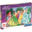 Puzzles pour enfants - Puzzle Super 180pcs : PRINCESSE - PUZZLE 180 PIÈCES SUPER - Livraison rapide Tunisie