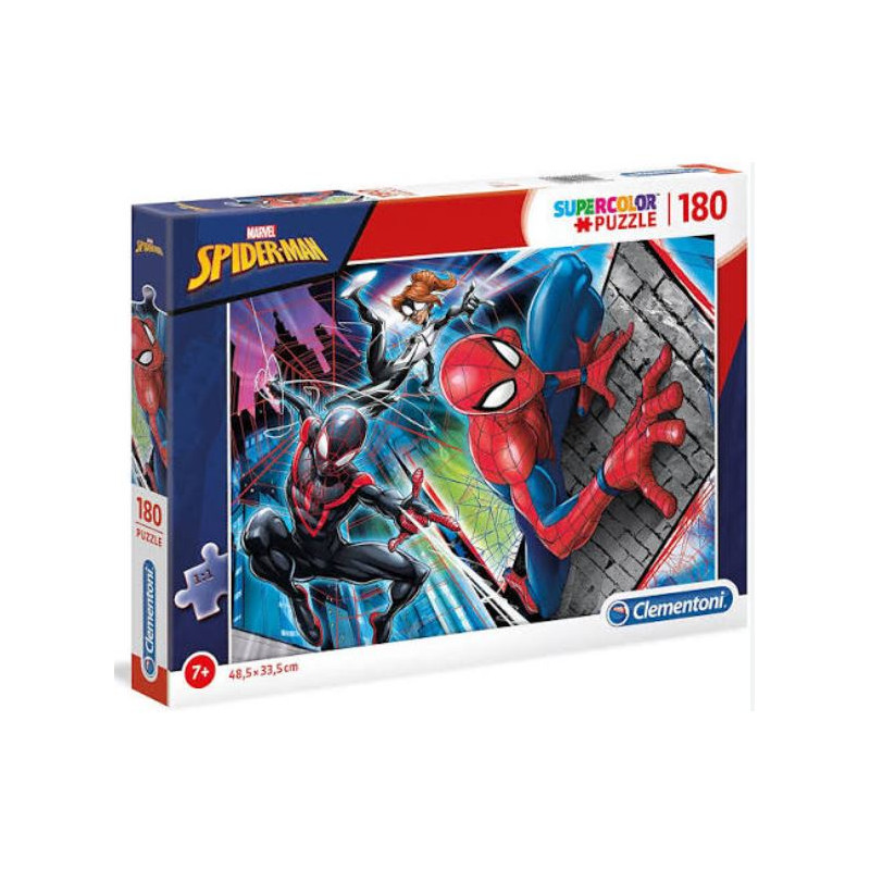 Puzzle Super 180pcs : SPIDER-MAN - PUZZLE 180 PIÈCES SUPER