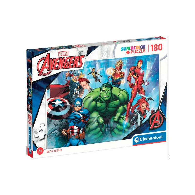 Puzzle Super 180pcs : AVENGERS - PUZZLE 180 PIÈCES SUPER