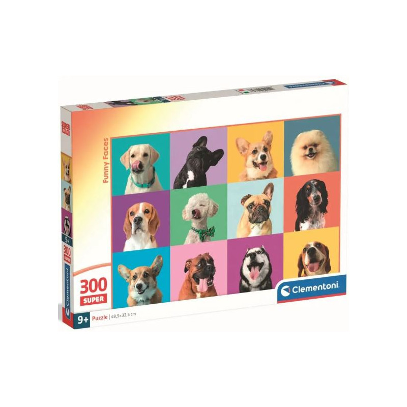 Puzzle Super 300pcs : FUNNY FACES - PUZZLE 300 PIÈCES SUPER