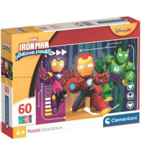 Puzzle 60pcs : IRON MAN - PUZZLE 60 PIÈCES