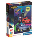 Puzzles pour enfants - Puzzle 60pcs : BATWHEELS - PUZZLE 60 PIÈCES - Livraison rapide Tunisie