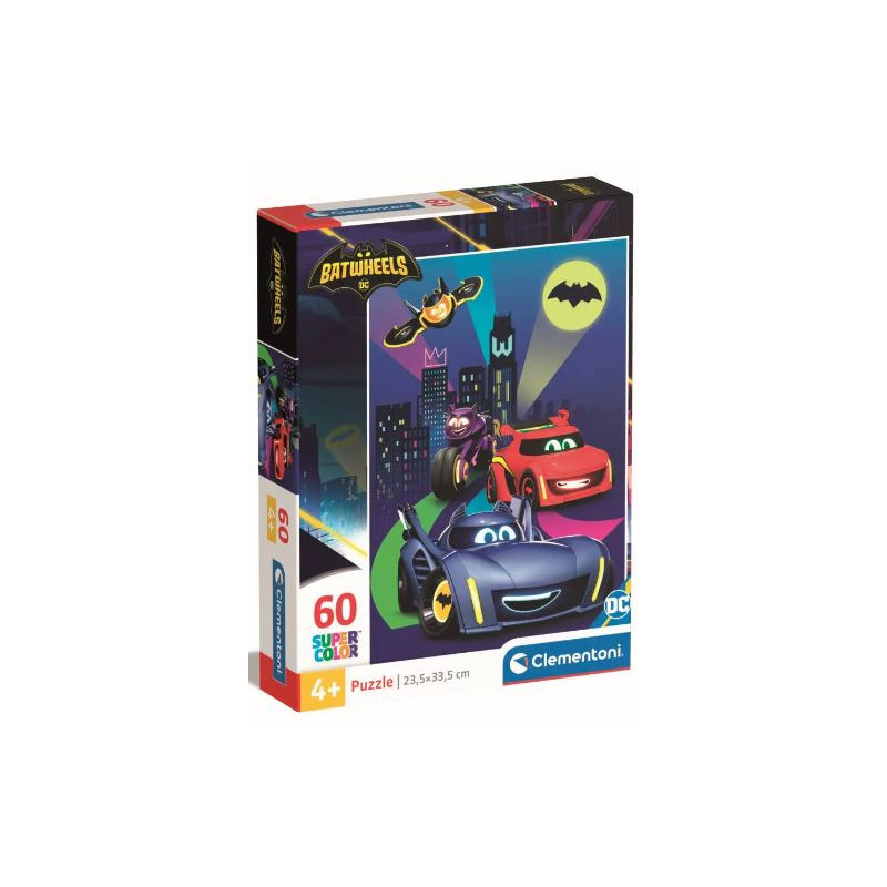 Puzzle 60pcs : BATWHEELS - PUZZLE 60 PIÈCES
