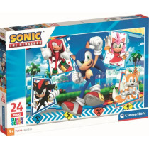Puzzle Maxi 24pcs : SONIC - PUZZLE 24 PIÈCES MAXI