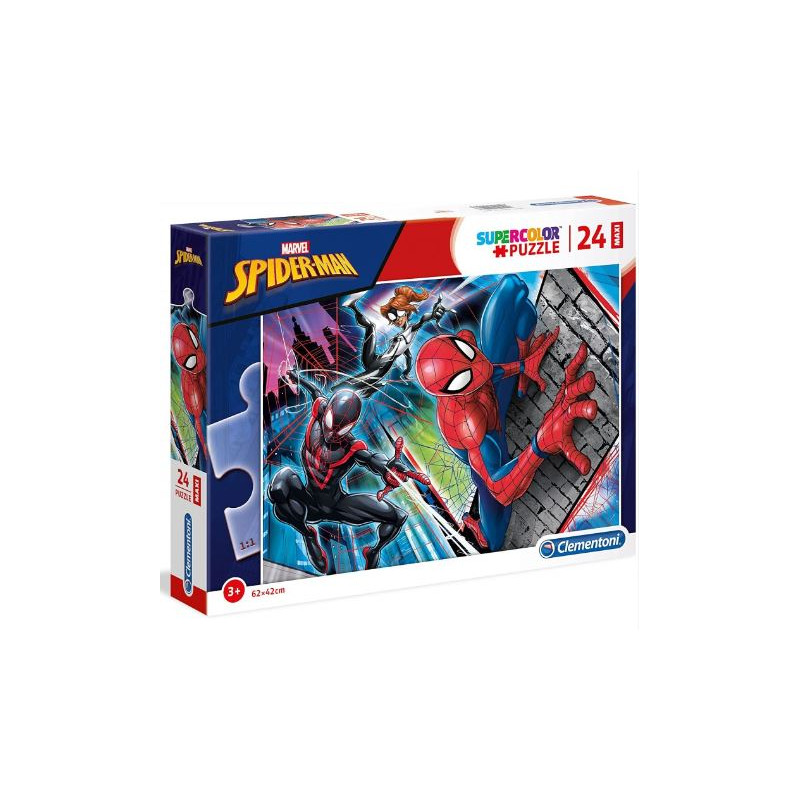 Puzzle Maxi 24pcs : SPIDER-MAN - PUZZLE 24 PIÈCES MAXI