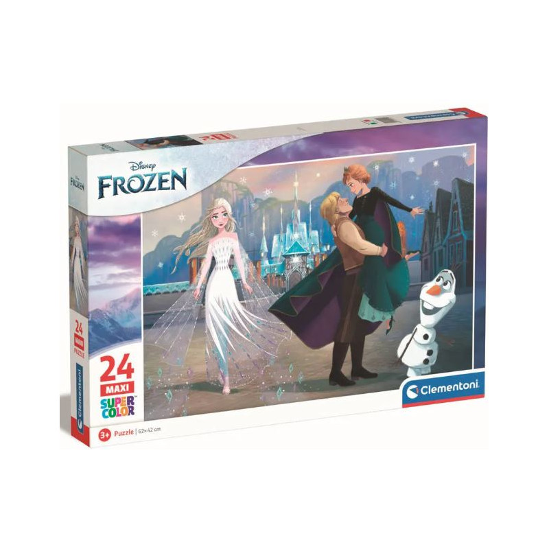 Puzzle Maxi 24pcs : FROZEN - PUZZLE 24 PIÈCES MAXI