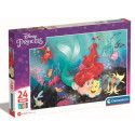 Puzzles pour enfants - Puzzle Maxi 24pcs : LITTLE MERMAID - PUZZLE 24 PIÈCES MAXI - Livraison rapide Tunisie