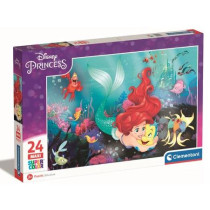 Puzzle Maxi 24pcs : LITTLE MERMAID - PUZZLE 24 PIÈCES MAXI