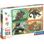 Puzzles pour enfants - Puzzle 4 in 1 : PUZZLE NOLI BABY CUDDLES - Livraison rapide Tunisie