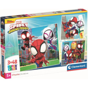 Puzzle 3x48 pièces – Spidey