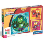 Puzzles pour enfants - Puzzle 3 x 48pcs : PUZZLE 3X48 IRON MAN - Livraison rapide Tunisie