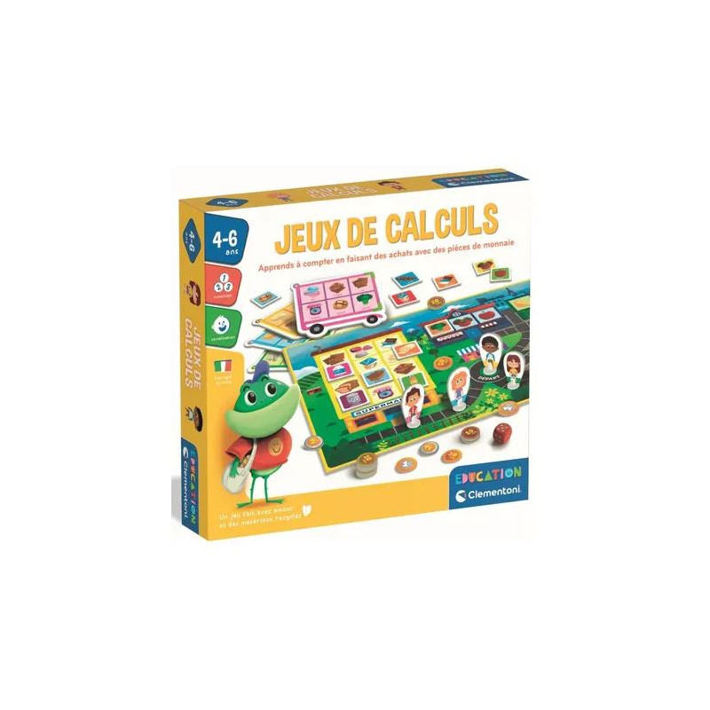 Éducation Clementoni : Jeux de calculs