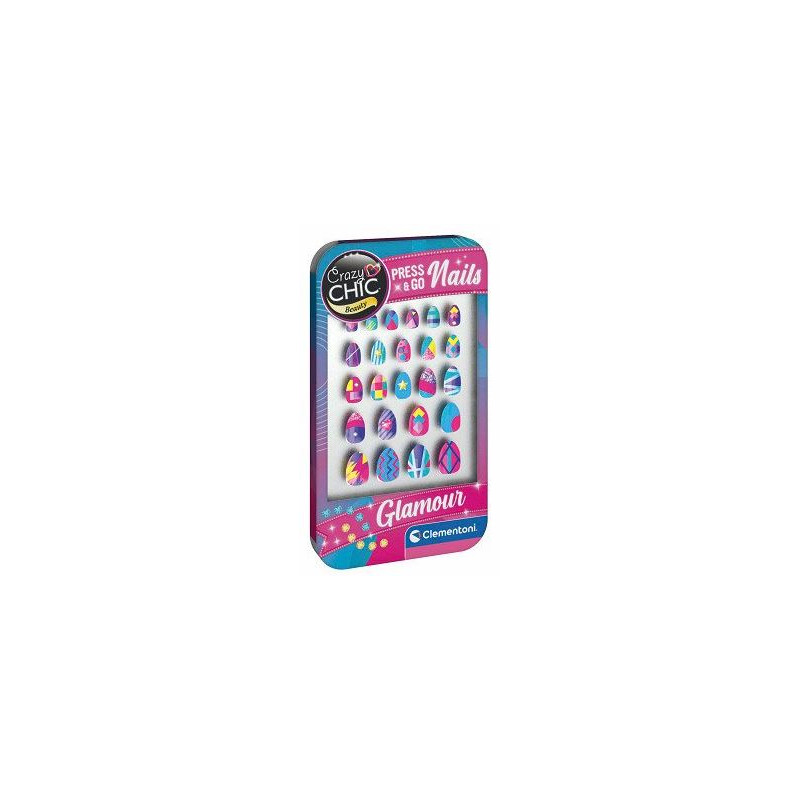 Crazy Chic - Press & Go Nails - Glamour