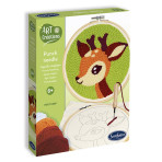 Loisirs créatifs pour enfants - ART & CRÉATIONS - PUNCH NEEDLE - PETIT CERF - Livraison rapide Tunisie