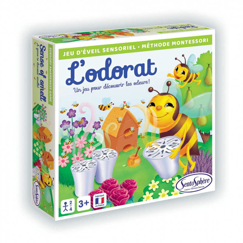 JEU SENSORIEL - L'ODORAT (Méthode Montessori)